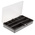 Raaco 9 Cell Black PP Compartment Box, 41mm x 271mm x 173mm