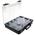 Raaco 15 Cell Blue PC, PP, Adjustable Compartment Box, 415mm x 330mm x 80mm