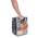 Stanley 6 Cell Black, Yellow PC, Adjustable Compartment Box, 359mm x 115mm x 261mm