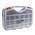 RS PRO 42 Cell Clear PP, Adjustable Compartment Box, 95mm x 420mm x 300mm