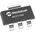 Microchip MCP1799-5002H/DB, 1 Low Dropout Voltage, Voltage Regulator 80mA, 3.3 V, 5 V 3-Pin, SOT-23, SOT-223