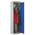 1 Door Steel Blue Locker, 1800 mm x 450 mm x 450mm