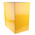 RS PRO 1 Door Steel Yellow Locker, 480 mm x 300 mm x 450mm