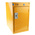 RS PRO 1 Door Steel Yellow Locker, 480 mm x 300 mm x 450mm