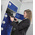RS PRO 10 Door Vented Mild Steel Blue Laptop Charging Locker, 1800 mm x 450 mm x 450mm