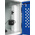 RS PRO 10 Door Vented Mild Steel Blue Laptop Charging Locker, 1800 mm x 450 mm x 450mm