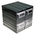 RS PRO 4 Drawer Storage Unit, Plastic, 208mm x 208mm x 222mm, Transparent