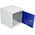 RS PRO 1 Door Blue Locker, 305 mm x 305 mm x 305mm