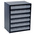 Raaco 24 Drawer Storage Unit, Steel, 435mm x 357mm x 255mm, Blue