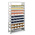 Manorga Galvanised 9 Shelf Modular Shelving Starter Bay, 2000mm x 1000mm, 400mm, 150kg Load