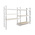 Manorga RAL 7035 Light Grey 3 Shelf Chipboard, Galvanised Steel Modular Shelving Extension Bay, 2000mm x 2500mm, 800mm,