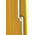 RS PRO Yellow Steel Lockable 1 Door Hazardous Substance Cabinet, 915mm x 459mm x 459mm