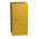 RS PRO Yellow Steel Lockable 1 Door Hazardous Substance Cabinet, 915mm x 459mm x 459mm