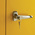 RS PRO Yellow Steel Lockable 2 Door Hazardous Substance Cabinet, 712mm x 915mm x 459mm