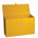 RS PRO Yellow Steel Lockable 1 Door Hazardous Substance Cabinet, 762mm x 1000mm x 460mm