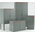 RS PRO Grey Steel Lockable 2 Door Hazardous Substance Cabinet, 915mm x 915mm x 457mm