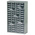RS PRO 60 Steel Cabinet, Steel, 937mm x 586mm x 222mm, Grey