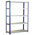 RS PRO 5 Shelf Chipboard, Galvanised Steel Shelving System, 1800mm x 1200mm, 450mm, 265kg Load