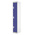 RS PRO 3 Door Steel Blue Storage Locker, 1800 mm x 300 mm x 450mm