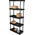 RS PRO Black 5 Shelf PP Shelving Unit, 1760mm x 790mm, 390mm, 40kg Load