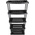 RS PRO Black 5 Shelf PP Shelving Unit, 1760mm x 790mm, 390mm, 40kg Load