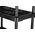 RS PRO Black 5 Shelf PP Shelving Unit, 1760mm x 790mm, 390mm, 40kg Load