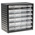 RS PRO 24 Drawer Storage Unit, PP, 290mm x 310mm x 180mm, Grey