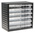 RS PRO 12 Drawer Storage Unit, PP, 290mm x 310mm x 180mm, Grey