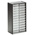 RS PRO 24 Drawer Storage Unit, PP, 550mm x 310mm x 180mm, Grey