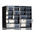 RS PRO 16 Drawer Unit, PP, 210mm x 270mm x 130mm, Black