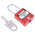 RS PRO 1-Lock Steel Safety Lockout, 5mm Shackle