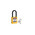 RS PRO Yellow 1-Lock Aluminium, Nylon Safety Lockout, 6.4mm Shackle