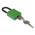 RS PRO Green 1-Lock Aluminium, Nylon Safety Lockout, 6.4mm Shackle
