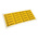 RS PRO Black/Yellow Vinyl Safety Labels, 240V AC-Text 20 mm x 60mm