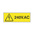 RS PRO Black/Yellow Vinyl Safety Labels, 240V AC-Text 20 mm x 60mm