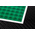 RS PRO Black/Green Vinyl Safety Labels, Symbol-Text 12.5 mm x 12.5mm