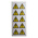 RS PRO Black/White/Yellow Vinyl Safety Labels, Symbol-Text 50 mm x 50mm