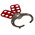 RS PRO 6-Lock Steel Hasp Lockout, 38mm Attachment