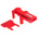 RS PRO Polyurethane Plastic Ball Valve Lockout, 6mm Shackle, 63.5mm Attachment