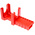 RS PRO Polyurethane Plastic Ball Valve Lockout, 6mm Shackle, 3.17cm Attachment