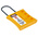 RS PRO 4-Lock Nylon Lockout Electrical Hasp, 3mm Shackle