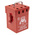 RS PRO 6 Padlock Lockout Station, 110 x 110 x 155mm
