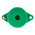 Brady Green PP Adjustable Gate Valve Lockout, 6.5mm Shackle, 64mm Attachment