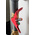 Brady Red 6-Lock Steel Ball Valve Lockout, 10mm Shackle, 25mm Attachment