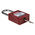RS PRO Red 1-Lock Nylon, Steel Safety Lockout, 6.4mm Shackle