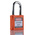 RS PRO Orange 1-Lock Nylon, Steel Safety Lockout, 6.4mm Shackle