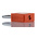 RS PRO Orange 1-Lock Nylon, Steel Safety Lockout, 6.4mm Shackle