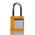 RS PRO Yellow 1-Lock Nylon, Steel Safety Lockout, 6.4mm Shackle