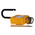 RS PRO Yellow 1-Lock Nylon Safety Lockout, 6.4mm Shackle