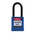 RS PRO Blue 1-Lock Aluminium, Nylon Safety Lockout, 6.4mm Shackle